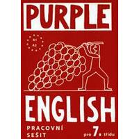 Purple English 7  - pracovní sešit s vlepeným CD pro žáky i dyslektiky