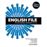 English File Third Edition Pre-intermediate - Workbook with Answer Key