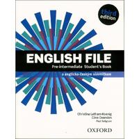 English File Third Edition Pre-intermediate - Student's Book (Czech Edition)