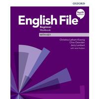 English File Fourth Edition Beginner - Workbook with Answer Key