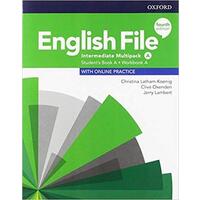 English File Fourth Edition Intermediate - Multipack A with Student Resource Centre Pack