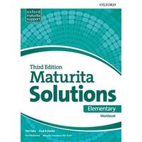 Maturita Solutions 3rd Edition Elementary - Workbook Czech Edition