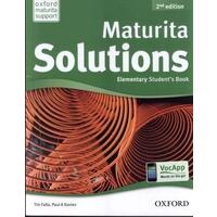 Maturita Solutions 2nd Edition Elementary - Student´s Book Czech Edition