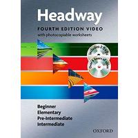 New Headway Fourth edition Beginner - Intermediate Video with Photocopiable Worksheets