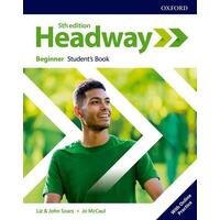 New Headway Fifth Edition Beginner - Student's Book with Online Practice