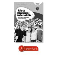 Klett Maximal interaktiv 1 (A1.1) - elektronická metodická příručka POUZE NA WWW.KLETT.CZ
