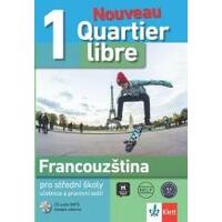 Quartier Libre Nouveau 1 (A1-A2) - učebnice + pracovní sešit + 2CD  (francouzština SŠ+JŠ)