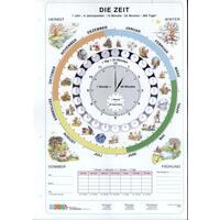 Die Zeit /čas v němčině/ LAMINO A4