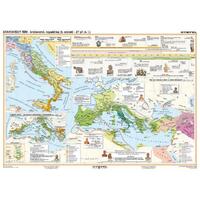 Římská říše  - příruční mapa LAMINO A3