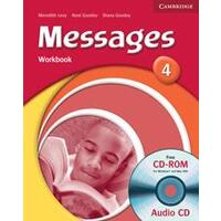 Messages 4 - Workbook with Audio CD/CD-ROM  (pro 2.stupeň ZŠ)