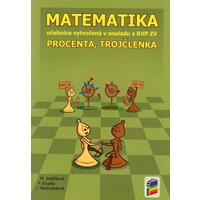 Matematika 7.ročník - Procenta , trojčlenka - učebnice