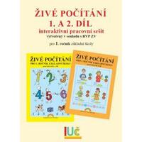 IUČ Živé počítání 1.ročník ZŠ - 1. a 2.díl (základní verze) k PS - školní multilicence na 5 let