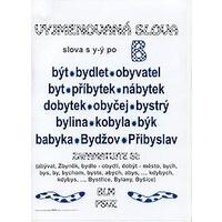 Vyjmenovaná slova - plakát (7ks) B,L,M,P,S,V,Z včetně lišt