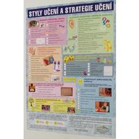 Styly učení a strategie učení - plakát (420 x 593 mm)