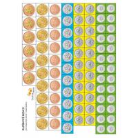 Papírové mince pro činnostní učení v matematice