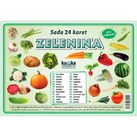 Zelenina - (sada 24 karet A7)