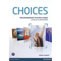 Choices Pre-Intermediate - Teacher´s Book w/ DVD Multi-Rom Pack