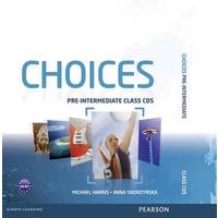 Choices Pre-Intermediate - Class Audio CDs (6ks)