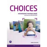 Choices Intermediate - Teacher´s Book w/ DVD Multi-Rom Pack