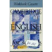 Cambridge English for Schools Four - kazeta k pracovnímu sešitu / DOPRODEJ