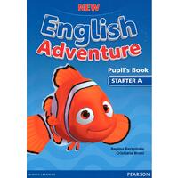 New English Adventure Starter A - Pupil's Book and DVD Pack  (1.stupeň ZŠ)