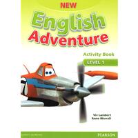 New English Adventure 1 - Activity Book and Song CD Pack (1.stupeň ZŠ)