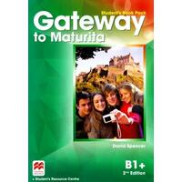 Gateway to Maturita 2nd Edition B1+ - Student's Book Pack