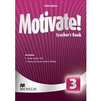 Motivate! 3 - Teacher's Book & Audio CD & Test CD Pack