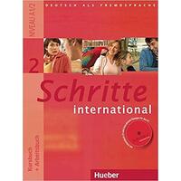 Schritte International 2 - Kursbuch + Arbeitsbuch mit Audio-CD