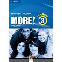 More! 3 (2Ed.) - Workbook with Cyber Homework and Online Resources