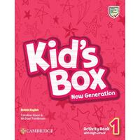 Kid's Box Level 1 New Generation - Activity Book with Digital Pack 