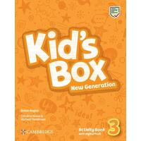 Kid's Box Level 3 New Generation - Activity Book with Digital Pack 