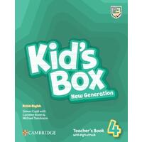 Kid's Box Level 4 New Generation - Teacher's Book with Digital Pack