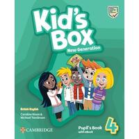 Kid's Box Level 4 New Generation - Class Book with Digital Pack 