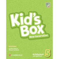 Kid's Box Level 5 New Generation Activity Book with Digital Pack 