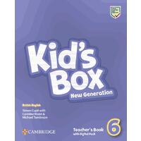 Kid's Box Level 6 New Generation - Teacher's Book with Digital Pack