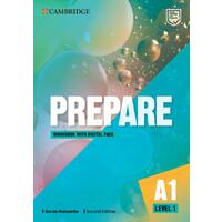 Prepare! Second Edition 1 (A1) - Workbook with Digital Pack