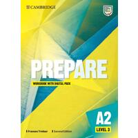 Prepare! Second Edition 3 (A2) - Workbook with Digital Pack