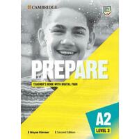 Prepare! Second Edition 3 (A2) - Teacher's Book with Digital Pack
