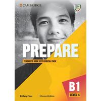 Prepare! Second Edition 4 (B1) - Teacher's Book with Digital Pack