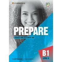 Prepare! Second Edition 5 (B1) - Teacher's Book with Digital Pack
