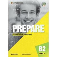 Prepare! Second Edition 7 (B2) - Teacher's Book with Digital Pack