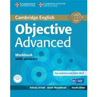 Objective Advanced 4th Edition - Workbook with answers with Audio CD