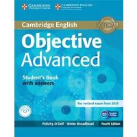Objective Advanced 4th Edition - Student's Book with answers with CD-ROM