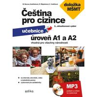 Čeština pro cizince A1 a A2 - učebnice + cvičebnice