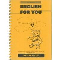 English for you 4 - Teacher's Book ( 9.ročník ZŠ) /  DOPRODEJ