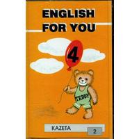 English for you 4 - 2.část kazeta  / DOPRODEJ