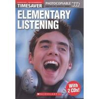Timesaver - Elementary Listening + CDs (2ks) / DOPRODEJ