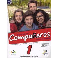 Nueva Companeros 1 - Cuaderno de Ejercicios + Licencia Digital (španělština)