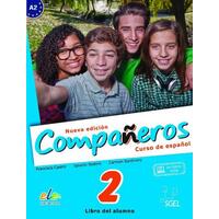 Nueva Companeros 2 - Cuaderno de Ejercicios + Licencia Digital (španělština)